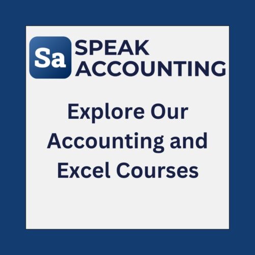 Explore Our Accounting and Excel Courses