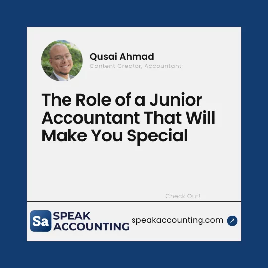 The-Role-of-a-Junior-Accountant-That-Will-Make-You-Special The Role of a Junior Accountant That Will Make You Special