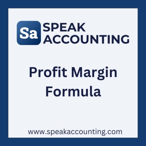 Profit Margin Formula